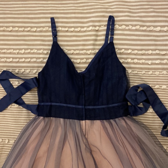 Ombré Tulle Midi Dress - Picture 10 of 13